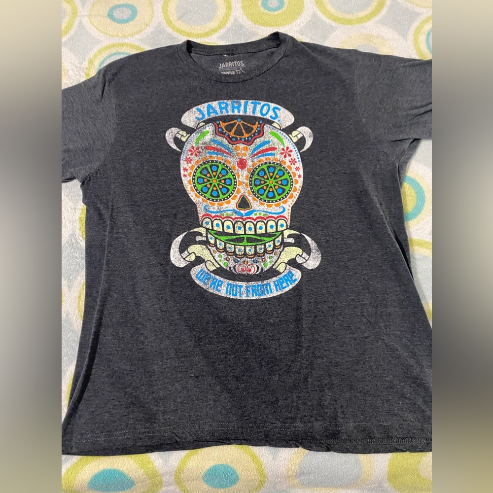 Jarritos Ripple Junction Men’s Large Dark Grey T-Shirt